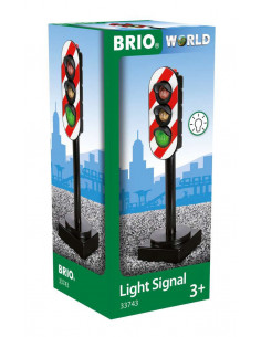 BRIO Feux Tricolores Lumineux - Signalisation interactive