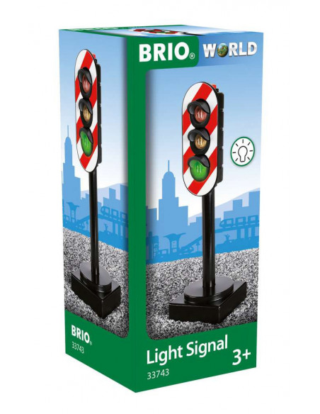 BRIO Feux Tricolores Lumineux - Signalisation interactive