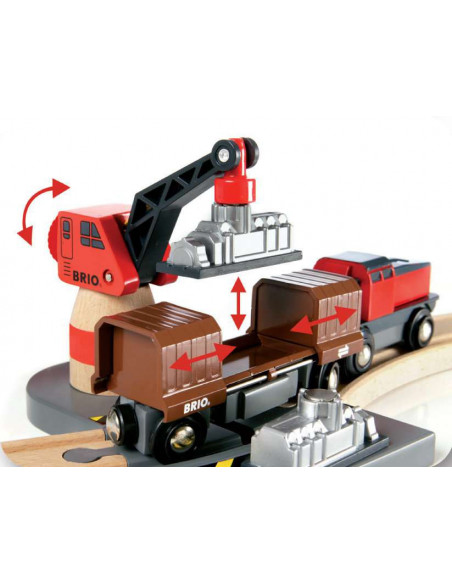 BRIO Circuit Chemin de Fer Deluxe - Jeu de construction
