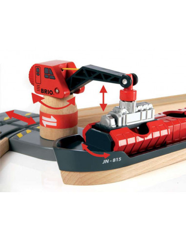 BRIO Circuit Chemin de Fer Deluxe - Jeu de construction
