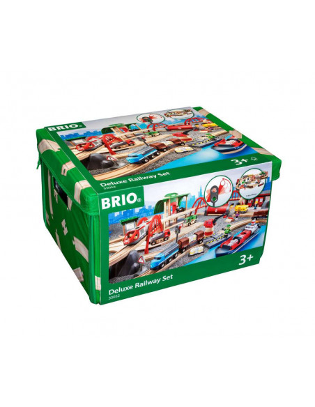 BRIO Circuit Chemin de Fer Deluxe - Jeu de construction
