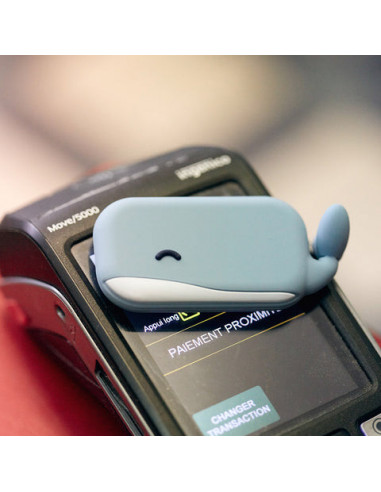 Money walkie - porte monnaie sans contact baleine