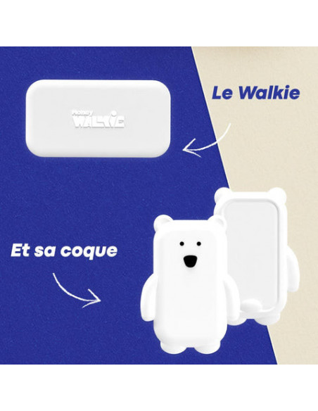 Money walkie - porte monnaie sans contact ours