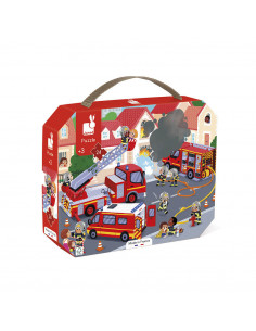 Puzzle Pompiers 24 Pièces             