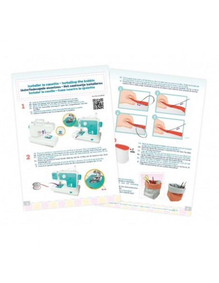 Machine à Coudre Enfant Buki Professional Studio - Kit Couture Créatif 10+ ans