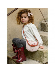 Sac + porte-monnaie cerises/ tomette 2
