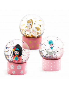 VEILLEUSE BOULE A NEIGE - MINI BOULES NEIGEUSES SO CUTE