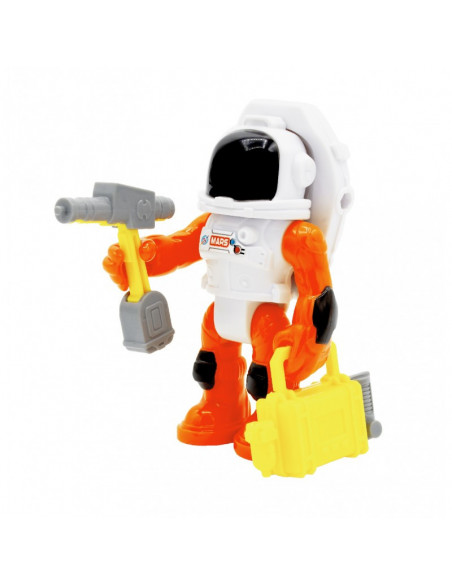 MARS ASTRONAUTE ET ROBOT