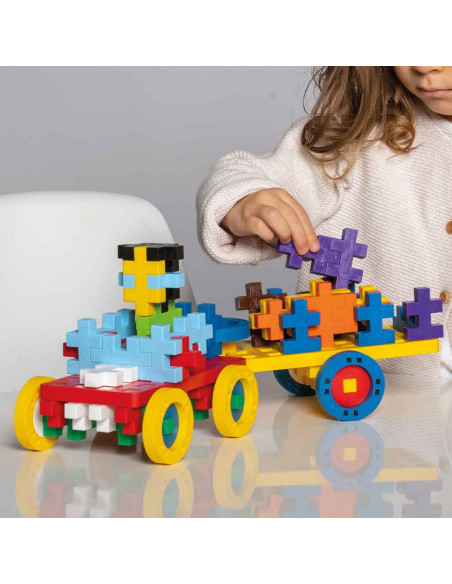 PLUS PLUS Make&GO! Véhicules max - 70 Pcs 