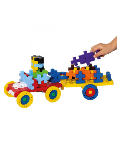 PLUS PLUS Make&GO! Véhicules max - 70 Pcs 
