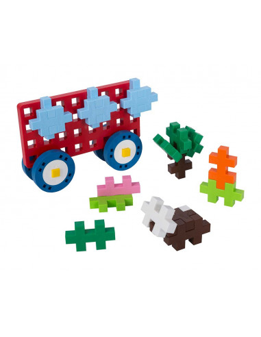PLUS PLUS Make&GO! Véhicules max - 70 Pcs 