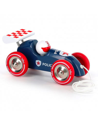VOITURE DE COURSE A TRAINER POLICE