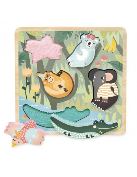 Encastrement tactile jungle michelle carlslund