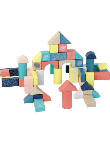 Baril de 54 cubes sous la canopee