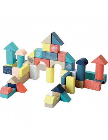 Baril de 54 cubes sous la canopee