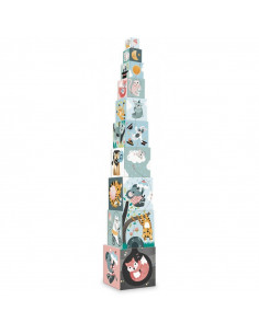 Cubes Gigognes les animaux Michelle Carlslund 2