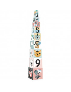Cubes Gigognes les animaux Michelle Carlslund