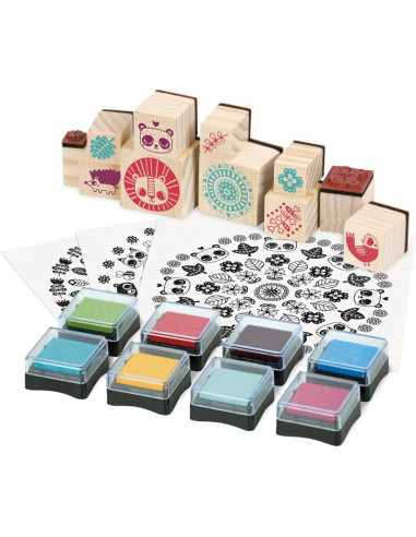 Coffret tampons Mandala