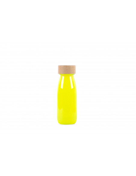 Petit boum bouteille sensorielle yellow fluo