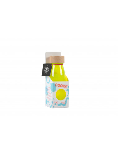 Petit boum bouteille sensorielle yellow fluo