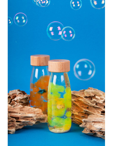 PETIT BOUM SOUND BOTTLE POISSON CHIRURGIEN BLEU (BLUE TANG)