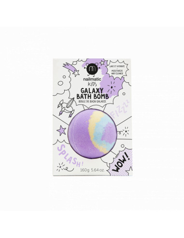 Boule bain violet - jaune - bleu