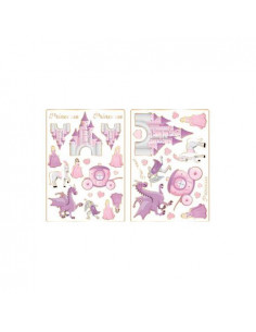 STICKERS PRINCESSE X35PCS