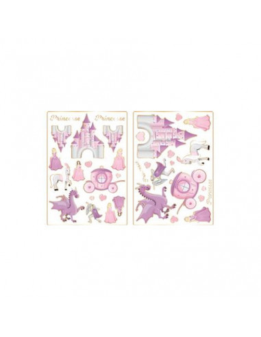 STICKERS PRINCESSE X35PCS