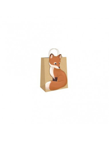 SACS PAPIER WOODLAND X4