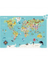  Carte du Monde Puzzle Ingela P.Arrhenius 500 Pièces
