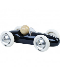 Voiture Grand Prix vintage MM noire