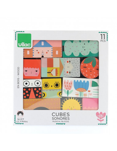 Cubes sonores Suzy Ultman