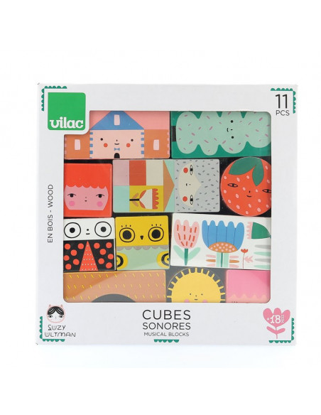 Cubes sonores Suzy Ultman