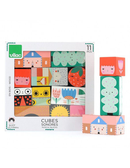 Cubes sonores Suzy Ultman