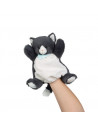 Les amis - chat chamallow - doudou marionnette