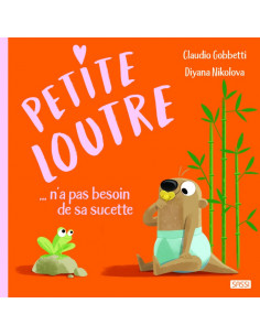 Petite loutre dit au revoir a sa tetine