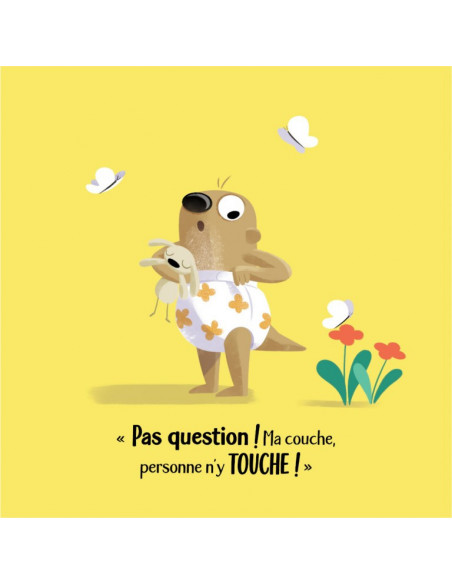 Petite loutre va sur le pot