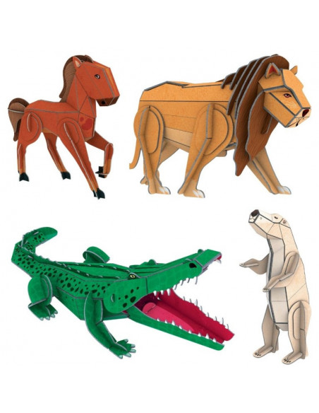 Mega atlas - le coffret du mega atlas des animaux