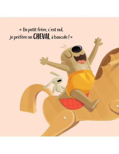 Petite loutre va avoir un petit frere