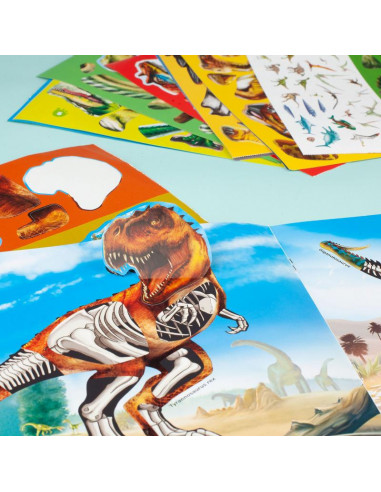 DINO WORLD STICKER FUN