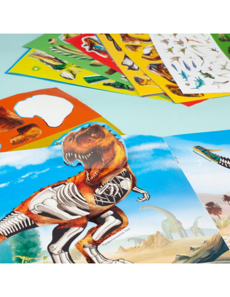 DINO WORLD STICKER FUN