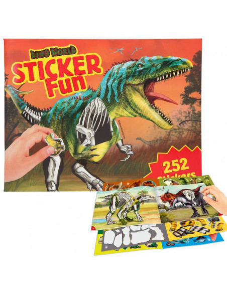 DINO WORLD STICKER FUN