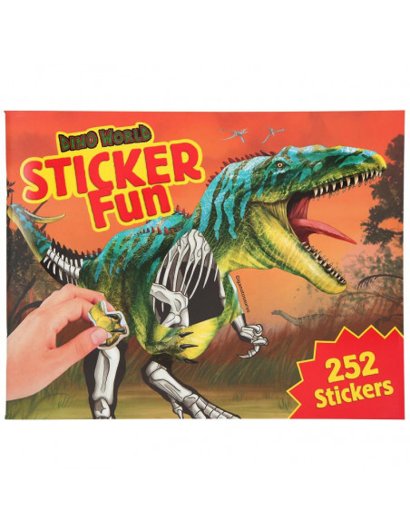 DINO WORLD STICKER FUN
