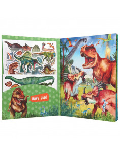 DINO WORLD AVEC AUTOCOLLANTS PUFFY 2