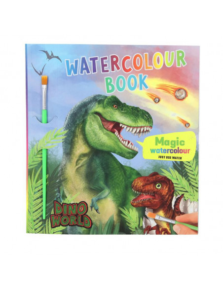 DINO WORLD LIVRET AQUARELLES