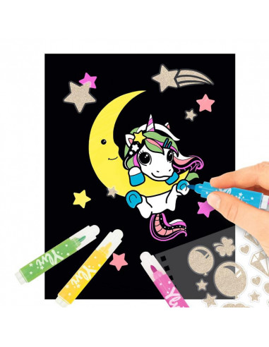 YLVI KIT DE COLORIAGE FLUO