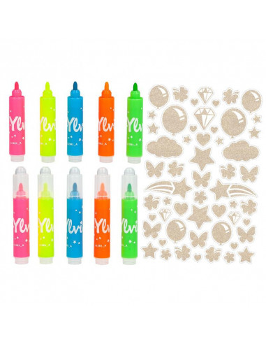 YLVI KIT DE COLORIAGE FLUO