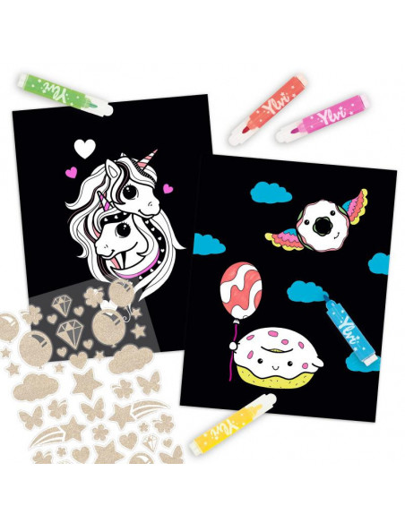 YLVI KIT DE COLORIAGE FLUO