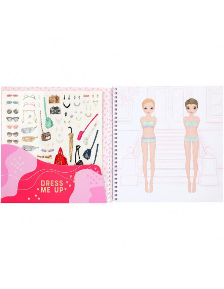 TOPMODEL DRESS ME UP ALBUM AUTOCOLLANTS