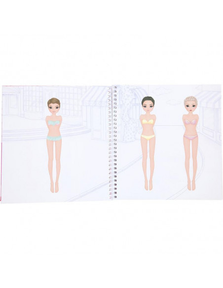 TOPMODEL DRESS ME UP ALBUM AUTOCOLLANTS